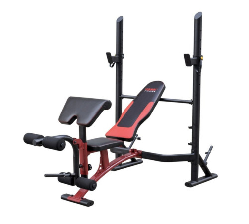 Лавка для жиму York Fitness Delta Pro 2000 з стійкою для штанги та партою Скотта Лавка для жиму York Fitness Delta Pro 2000 з стійкою для штанги та партою Скотта