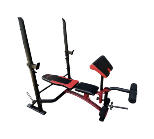 Лавка для жиму York Fitness Delta Pro 2000 з стійкою для штанги та партою Скотта Лавка для жиму York Fitness Delta Pro 2000 з стійкою для штанги та партою Скотта