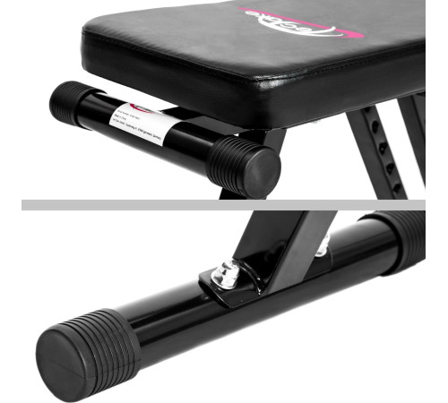 Лава Tectake Folding training bench bench - чорна