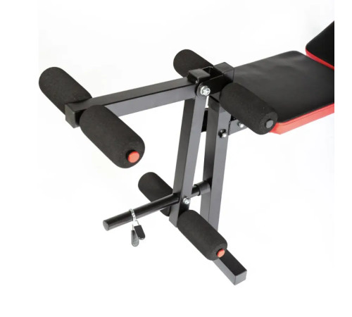 Лавка тренувальна York Fitness ASPIRE 120 складана зі стійкою під штангу Лавка тренувальна York Fitness ASPIRE 120 складана зі стійкою під штангу