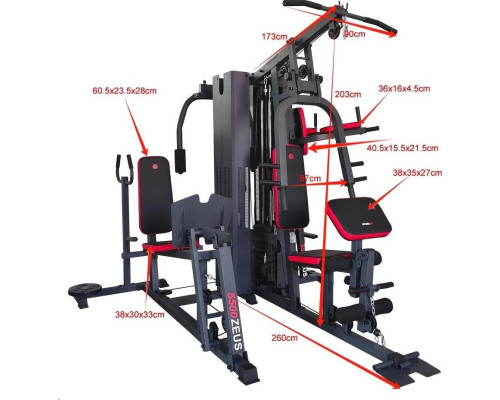 СИЛЬОВА СТАНЦІЯ БАГАТОФУНКЦІОНАЛЬНА 5500 ZEUS ENERO FIT