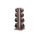 Набір гантелі з підставкою SwingBell Tower NOHRD 2-8 кг Oak Vintage Leather