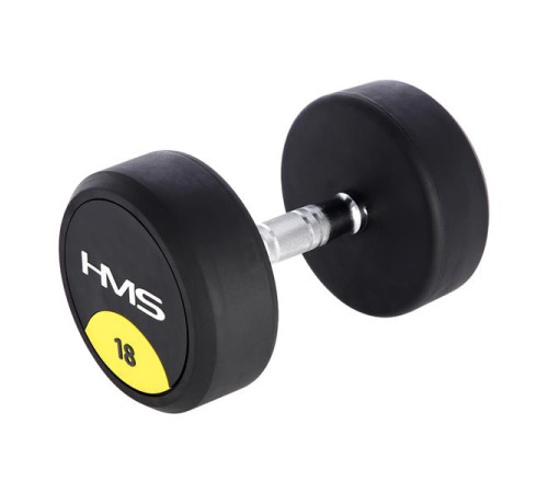 Гумова гантель HMS HG PRO 18 кг Гумова гантель HMS HG PRO 18 кг