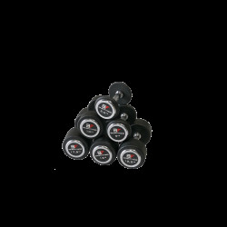 Прогумована фіксована 12,5 кг Bauerfitness AC-1245
