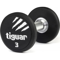 Гантель Tiguar TI-WHPU0030 прогумована 1 х 3 кг