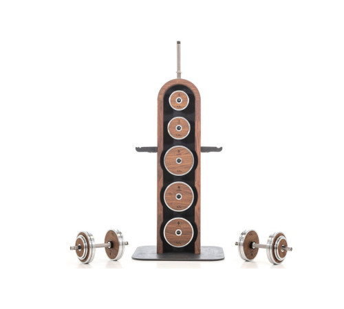 Набір для тренувань зі стійкою NOHRD WeightPlate Oak Oak Набір для тренувань зі стійкою NOHRD WeightPlate Oak Oak