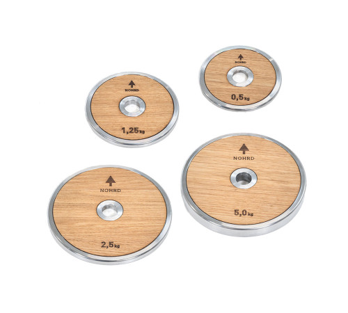 Набір для тренувань зі стійкою NOHRD WeightPlate Oak Oak Набір для тренувань зі стійкою NOHRD WeightPlate Oak Oak