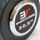 Прогумована гантель 22,5 кг Bauerfitness AC-1249
