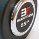 Прогумована гантель 25 кг Bauerfitness AC-12410