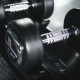 Прогумована гантель 25 кг Bauerfitness AC-12410
