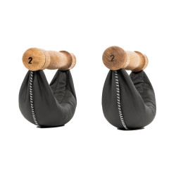 Гантелі NOHRD SwingBell Дубова пара 2 х 2 кг
