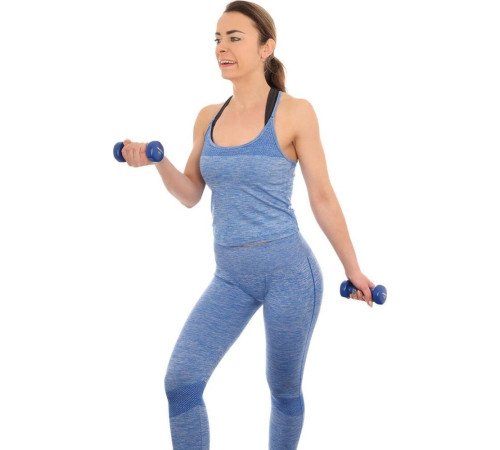 Гантелі вінілові ENERO FIT VDB зі стійкою, 12 кг Гантелі вінілові ENERO FIT VDB зі стійкою, 12 кг