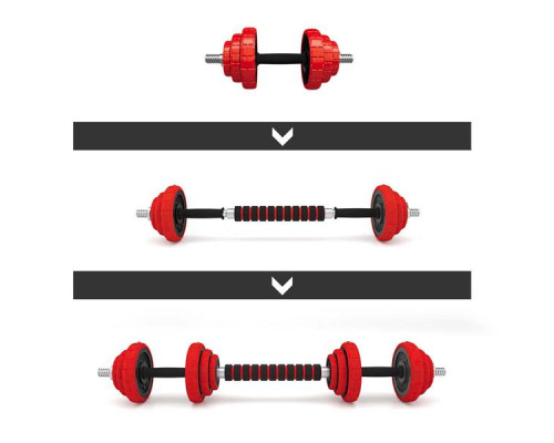 SGGX20 DUMBBELL SET-BARBELL 20KG HMS