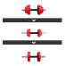 SGGX20 DUMBBELL SET-BARBELL 20KG HMS