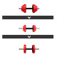 SGGX20 DUMBBELL SET-BARBELL 20KG HMS