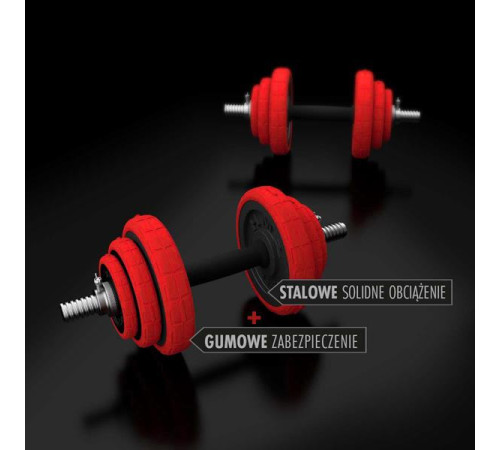 SGGX20 DUMBBELL SET-BARBELL 20KG HMS