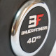 Прогумована гантель 40 кг Bauerfitness AC-12416