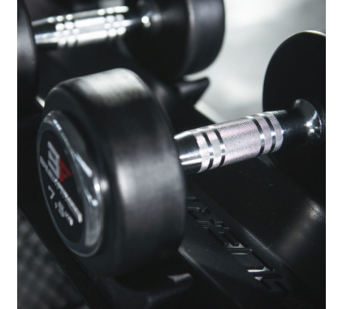 Прогумована гантель 5 кг Bauerfitness AC-1242 Прогумована гантель 5 кг Bauerfitness AC-1242