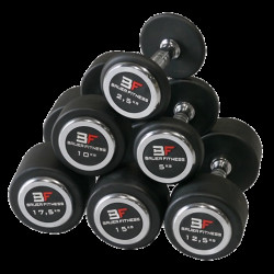 Прогумована гантель 7,5 кг Bauerfitness AC-1243