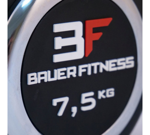 Прогумована гантель 7,5 кг Bauerfitness AC-1243 Прогумована гантель 7,5 кг Bauerfitness AC-1243