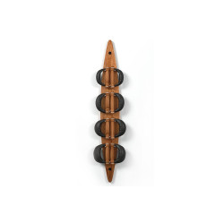 Гантелі з підставкою NOHrD SwingBel Board 2-8 Kg Set Oxbridge Cherry Leather