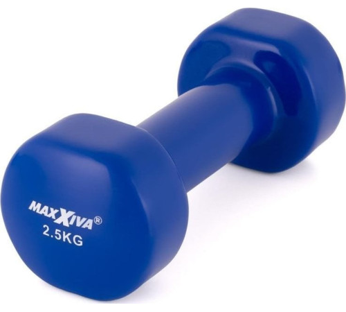 Гантелі Maxxiva D85015 вінілові 2 x 2,5 кг