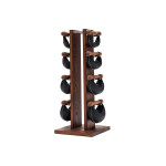 Гантелі з підставкою NOHrD SwingBel Tower 2-8 Kg Set Club Ash Leather