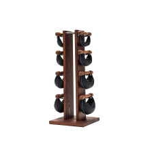 Гантелі з підставкою NOHrD SwingBel Tower 2-8 Kg Set Club Ash Leather