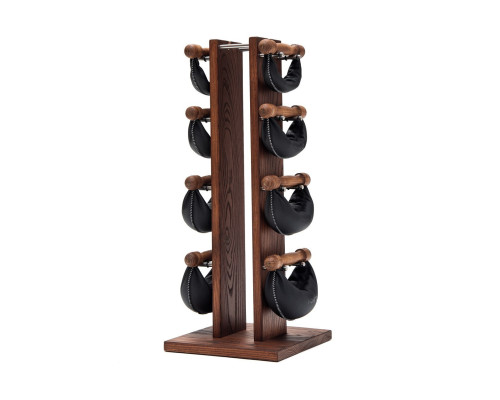 Гантелі з підставкою NOHrD SwingBel Tower 2-8 Kg Set Club Ash Leather