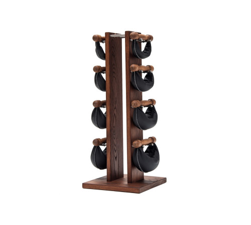 Гантелі з підставкою NOHrD SwingBel Tower 2-8 Kg Set Club Ash Leather