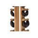 Гантелі з підставкою NOHrD SwingBel Tower Club 2-8 Kg Set Natural Ash Leather