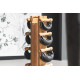 Гантелі з підставкою NOHrD SwingBel Tower Club 2-8 Kg Set Natural Ash Leather