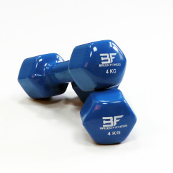 Гантель вінілова 4 кг Bauerfitness AC-1405