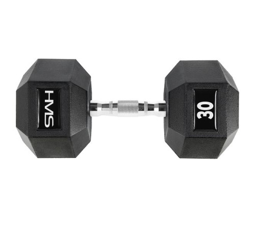 Гантель HMS HEX PRO 30 кг Гантель HMS HEX PRO 30 кг