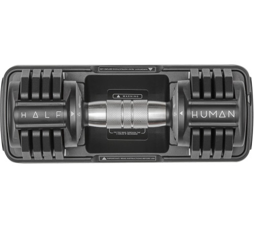 Регульовані гантелі UnderFit 2 x 5 кг Half Human