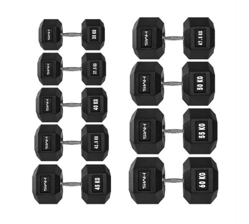 Гантель HMS HEX PRO 8 кг Гантель HMS HEX PRO 8 кг