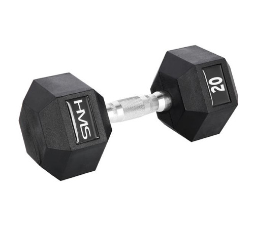 Гантель HMS HEX PRO 20 кг Гантель HMS HEX PRO 20 кг