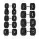 Гантель HMS HEX PRO 37,5 кг