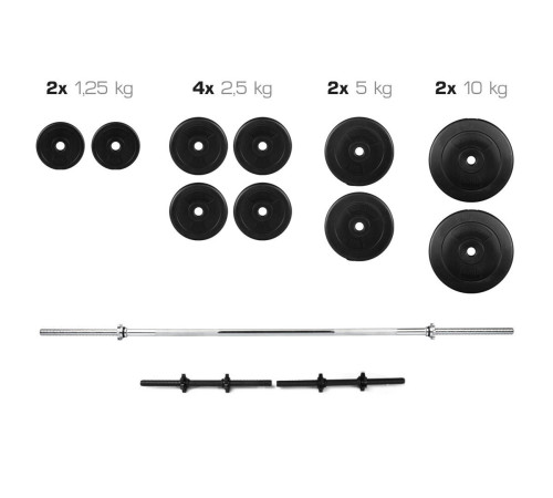 Штанга + Гантелі Набір 52 кг WCG