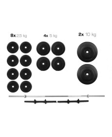 Штанга + Гантелі Набір 70 кг WCG