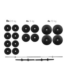 Штанга + Гантелі Набір 90 кг WCG