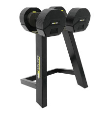 Гантелі регульовані MX SELECT MX55 Dumbbell 4.5 - 24.9 KG + ПІДСТАВКА