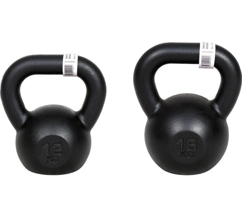 Набір гир Kettlebell 12, 16 кг (28 кг) UNDERFIT Набір гир Kettlebell 12, 16 кг (28 кг) UNDERFIT