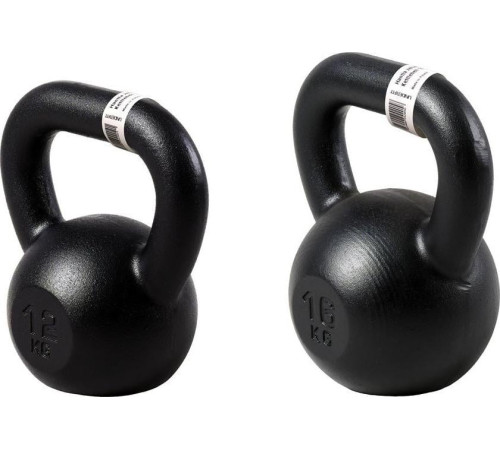 Набір гир Kettlebell 12, 16 кг (28 кг) UNDERFIT Набір гир Kettlebell 12, 16 кг (28 кг) UNDERFIT