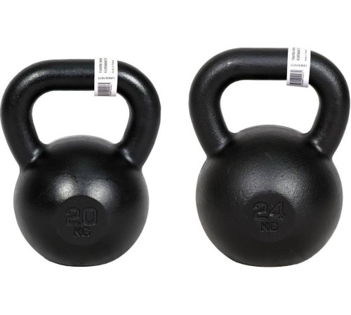 Набір гир Kettlebell 20, 24 кг (44 кг) UNDERFIT Набір гир Kettlebell 20, 24 кг (44 кг) UNDERFIT