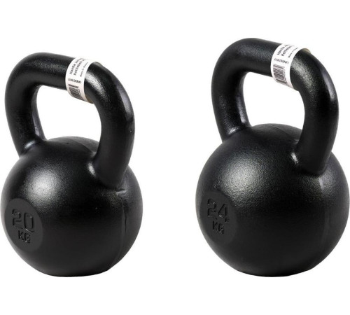 Набір гир Kettlebell 20, 24 кг (44 кг) UNDERFIT Набір гир Kettlebell 20, 24 кг (44 кг) UNDERFIT
