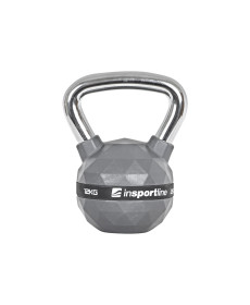 Гиря з гумовим покриттям inSPORTline Kettlebell PU 12 кг