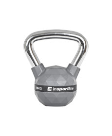 Гиря з гумовим покриттям inSPORTline Kettlebell PU 10 кг