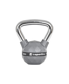 Гиря з гумовим покриттям inSPORTline Kettlebell PU 8 кг