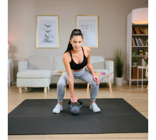 Гиря металева Hop-Sport 4кг HS-I004KB Гиря металева Hop-Sport 4кг HS-I004KB